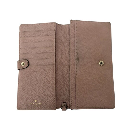 Kate‎ Spade Light Pink Wallet with Zipper and License Pocket - Picture 4 of 9
